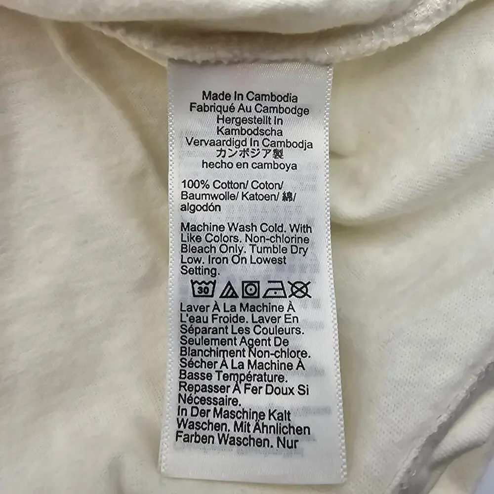 J. Crew Mens size S Untucked Sueded Jersey Short Sleeve Polo White  BW395 NEW